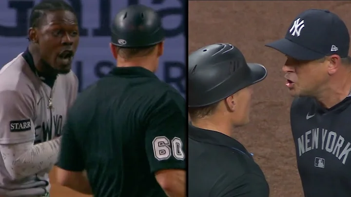 Jazz Chisholm, Aaron Boone FREAK Out On Umps After Controversial Call ENDS Game!
