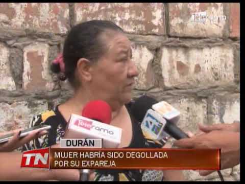 Mujer habría sido degollada por su expareja