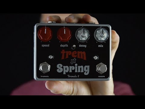 Riverbero E Tremolo In Scatola: Formula B Trem-Spring
