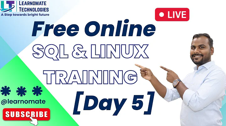 Free SQL & Linux Webinar ( Day 5 )