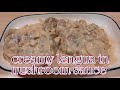 Creamy Lengua In Mushroom Sauce Beef Lengua In Creamy Mushroom Sauce