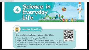 SCIENCE IN EVERYDAY LIFE - PART 2 - UNIT  4  -  TERM 1 - SCIENCE  - 5TH STANDARD  -  ENGLISH MEDIUM