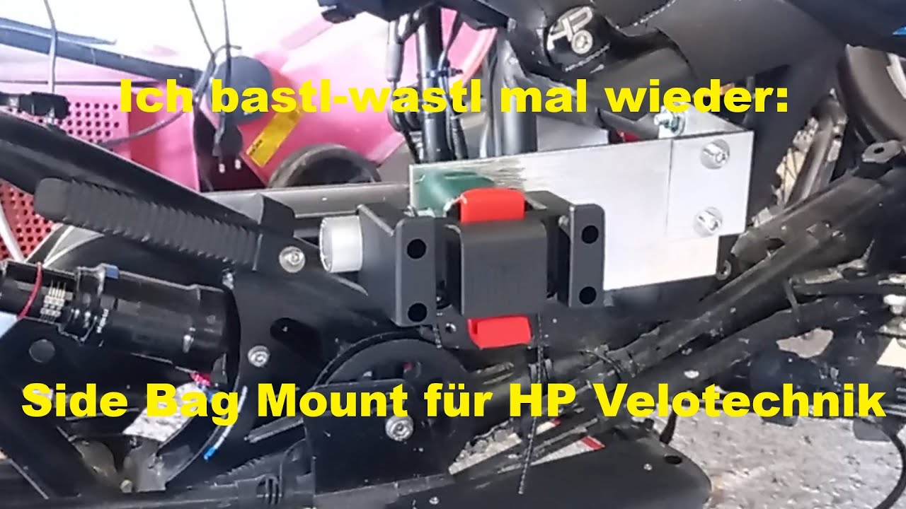 Selbst gebaut: Side Bag Mount für HP Velotechnik