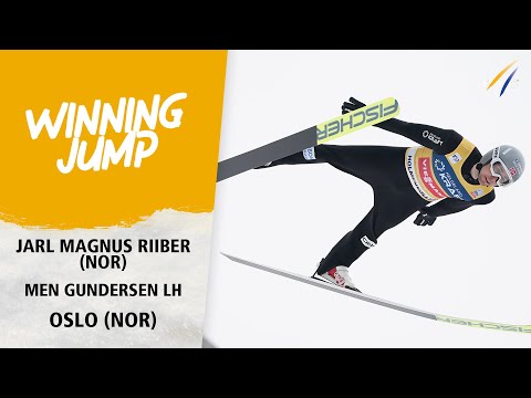 Riiber goes over the moon at Holmenkollen | FIS Nordic Combined World Cup 23-24