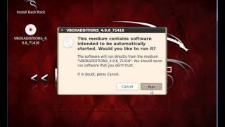 Backtrack 5 Gnome - Installing Virtualbox Guest Additions