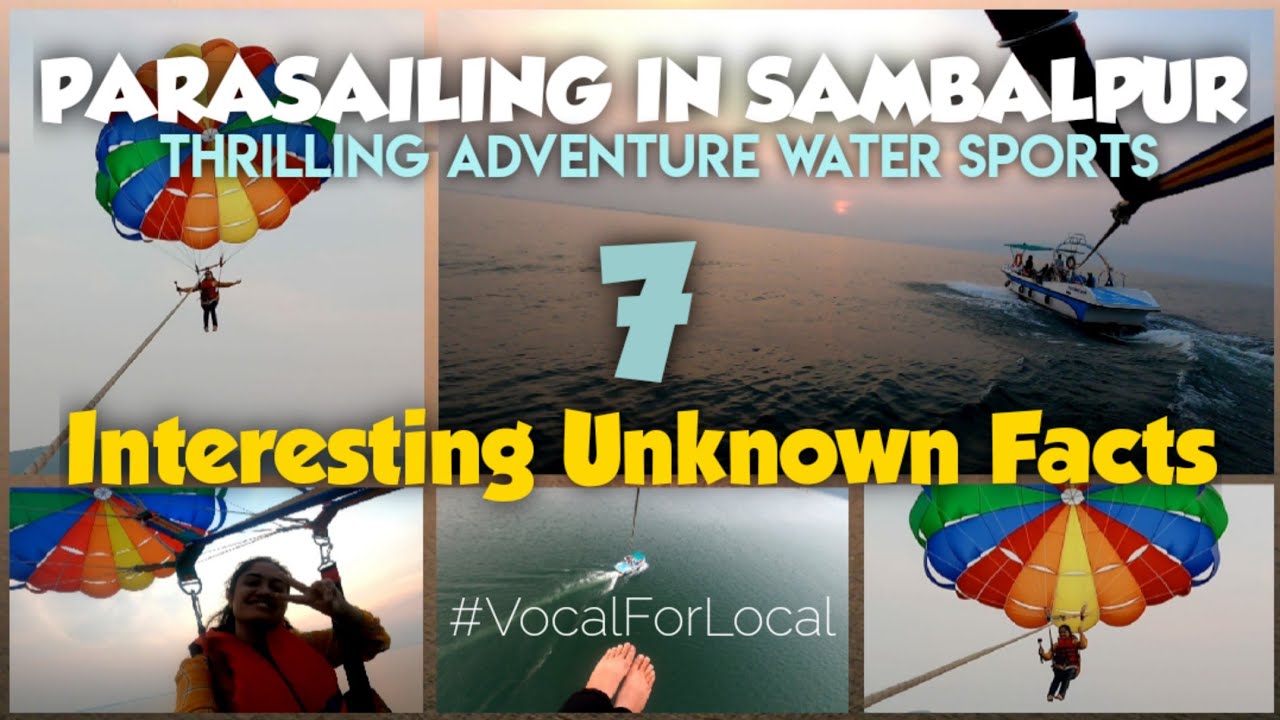 PARASAILING in Sambalpur | Hirakud Water Sports | Right Dyke | My Daughter's Adventure
