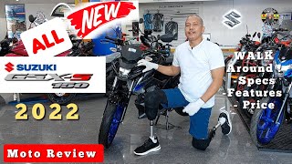 All New GSX S150- 2022   Walk Around Review. Specs, Features and Price. #suzukigsxs150 #suzukiphi