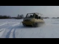 Вездеход "ЖУК-11" с зимней гусеницей.
