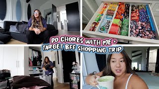 TARGET BFF SHOPPING TRIP + weekend chores with me!!