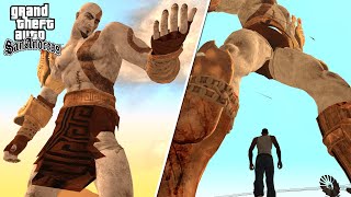The Biggest God Of War Statue in GTA San Andreas History Found!