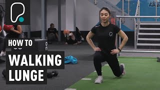 How To Do Walking Lunges