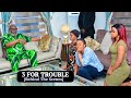 3 fOR TROUBLE - BTS - SARIAN MARTINS, BAMBAM, OMECHE OKO - LATEST 2025 NOLLYWOOD MOVIE