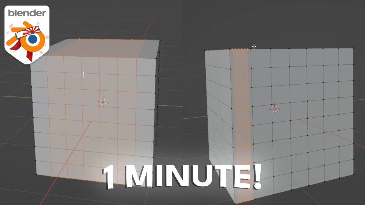 How to Add Vertices and Edges in Blender in 1 Minute! - YouTube