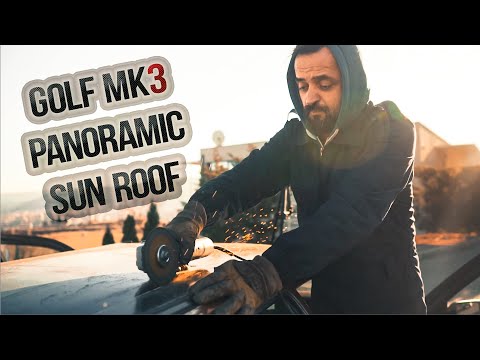 გოლფ 3 - პანორამული ლუქით. - Golf Mk3 - With PANORAMIC SUNROOF