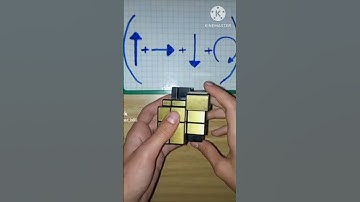 How to solve mirror cube in 10sec #trending #rubikskube