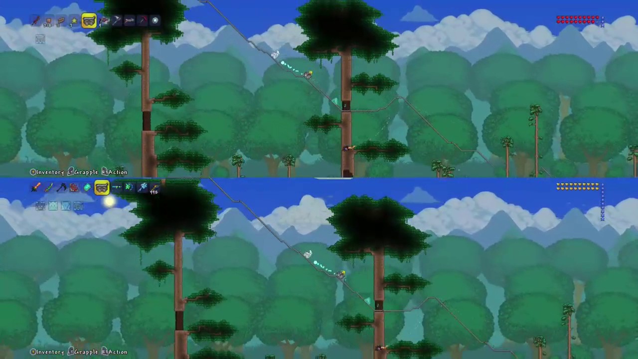 Terraria Bogs Roller Coaster YouTube