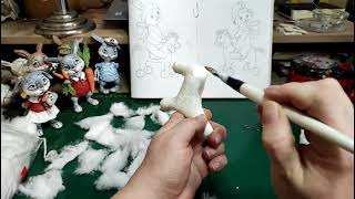 картинка: 🐻🐰 ЛЮБИМАЯ ЛОШАДКА. Урок номер 4.  Ножки лошадки. Делаем лапы и ноги мишке и зайчику.