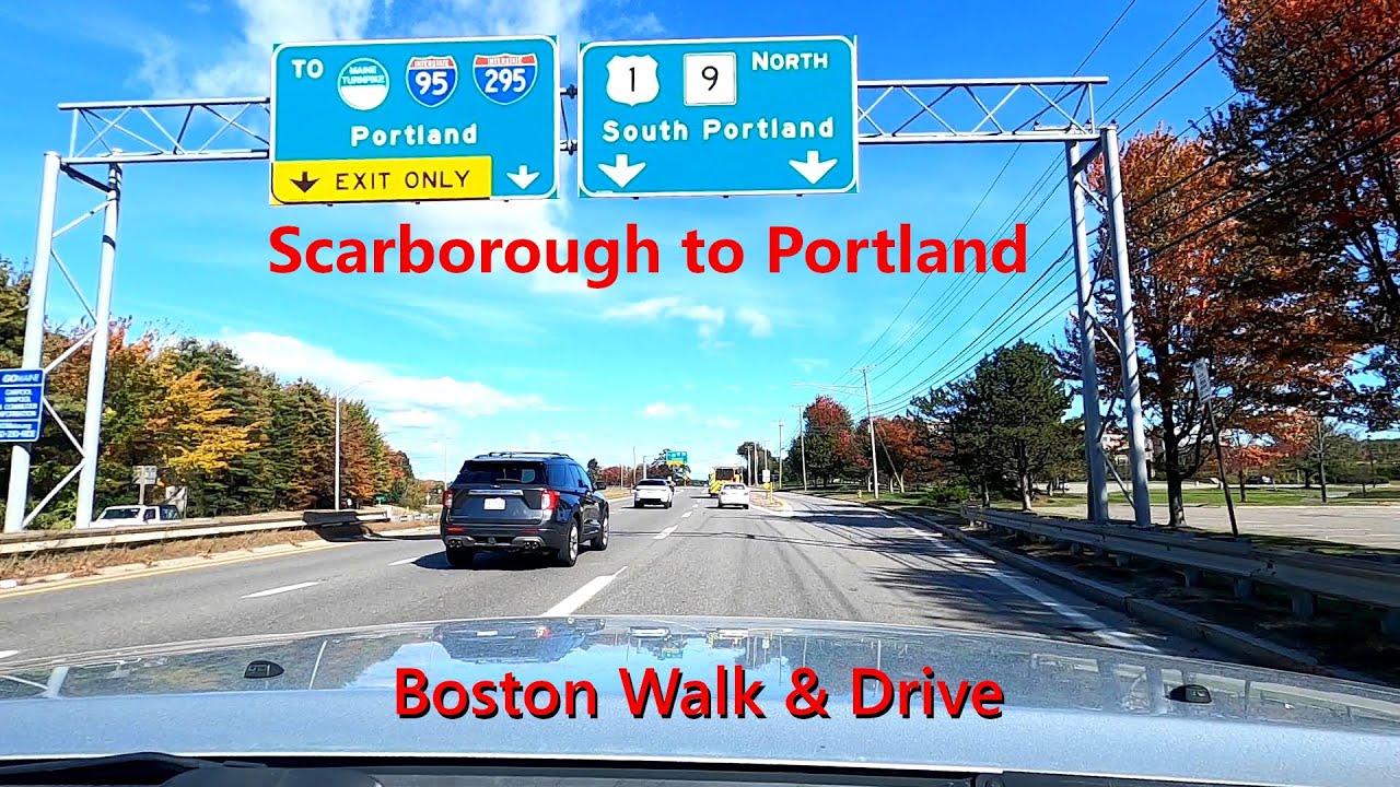 Maine Drive: Scarborough to Portland via Route 1