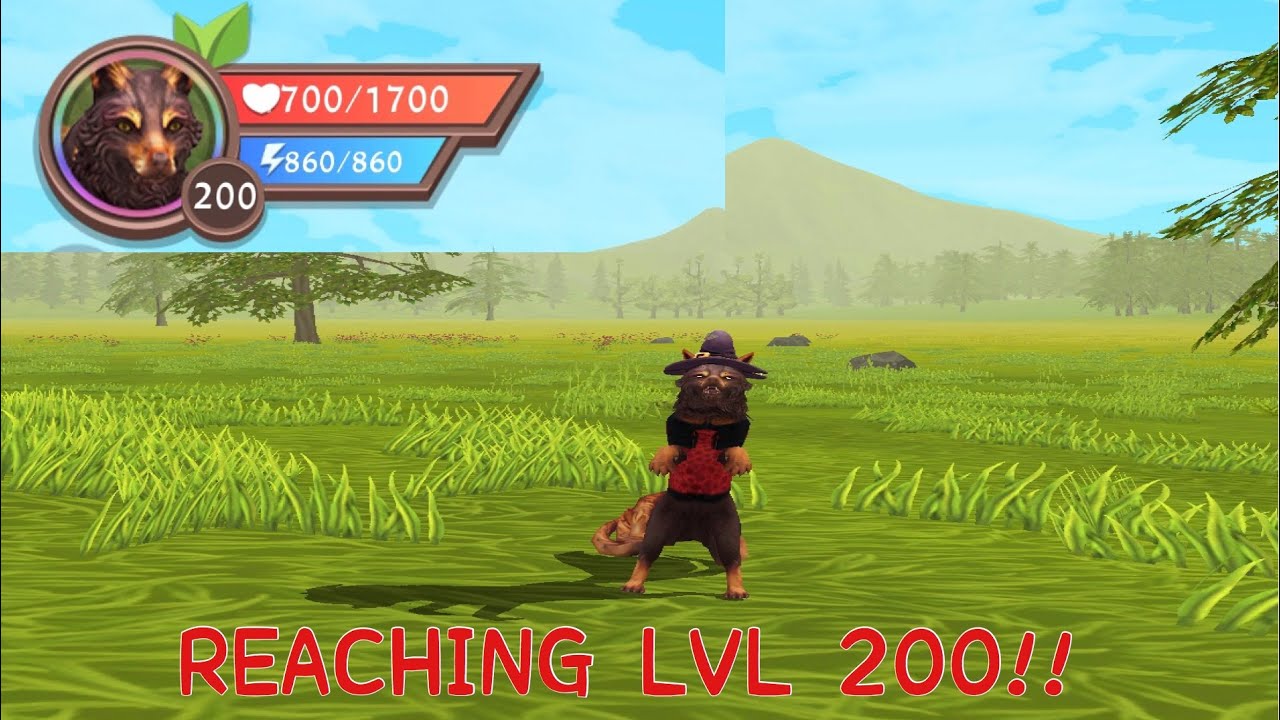 Reaching Level 200 Fox Wildcraft Youtube