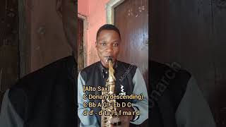 Dominant Seventh (7) Arpeggios with Inversions on Alto Saxophone #monarch #saxophone #lessons