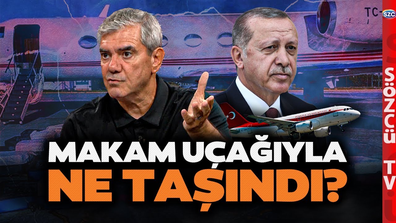 Yılmaz Özdil Bombayı Patlattı! Tarihi Geçecek İddia! Eski Makam Uçağıyla Neler Taşınmış Neler!