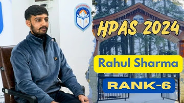 HPAS RESULT RANK-6 RAHUL SHARMA MOCK INTERVIEW #joktaacademy #hpnews #shimla #chopal #sirmour #live