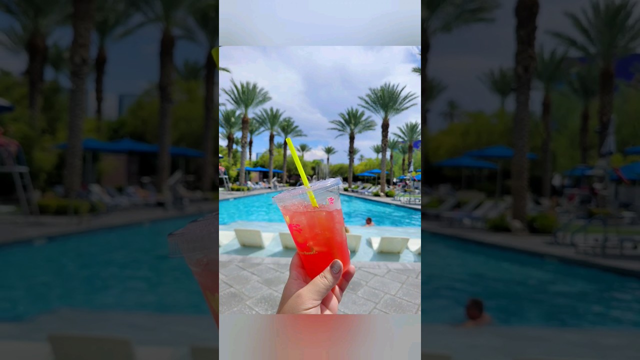 Best Vegas Fresh Fruit Juice Drinks 🍹 Perfect For The Pool 🍉