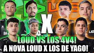 O 4v4 MAIS INSANO DA NOVA LOUD vs LOS GRANDES !
