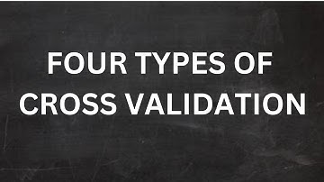 CROSS VALIDATION TECHNIQUES IN MACHINE LEARNING (HOLDOUT, K-FOLD, LEAVE ONE OUT, BOOTSTRAP)