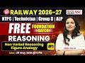 Railway Exams 2026 | RRB Reasoning Important Questions | Figure Analogy | Shikha Ma'am