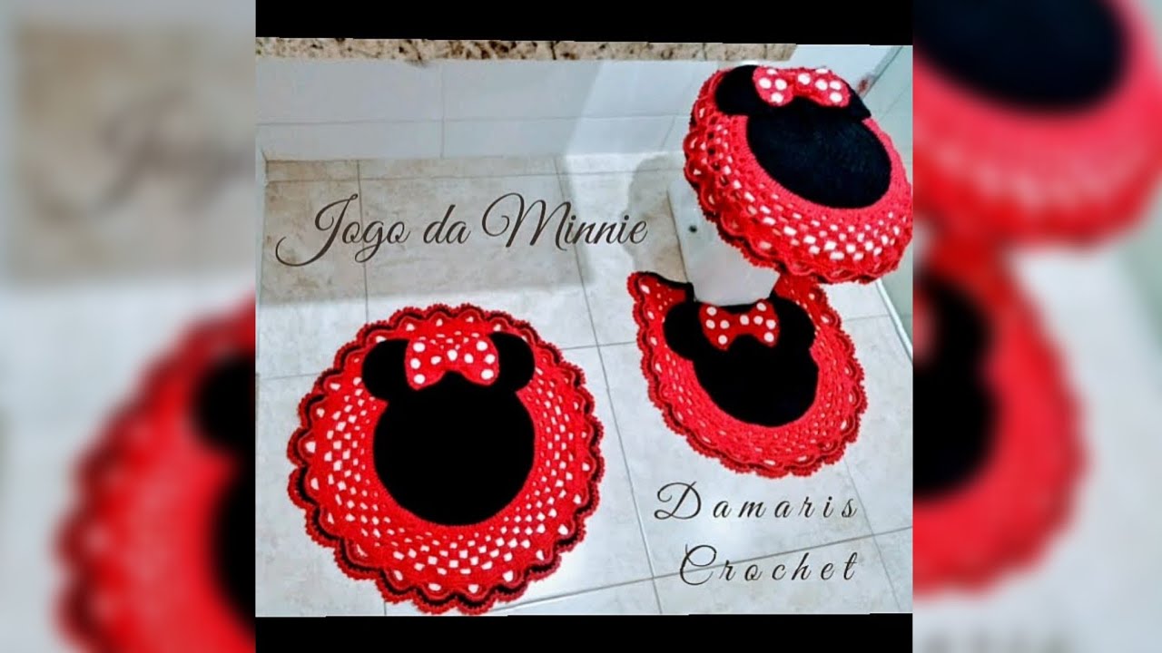 Tapete do vaso - Jogo da Minnie #tapetedovaso #jogodaminne