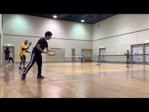 2023-02 Kohei Miyake vs Naoya Nishimura at Yokosuka pickleball