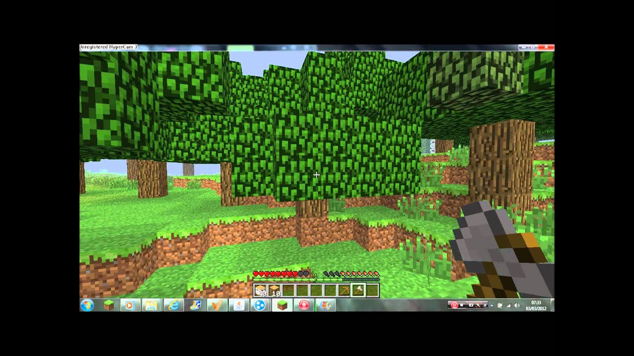 Minecraft lets play episode 2 building house - YouTube