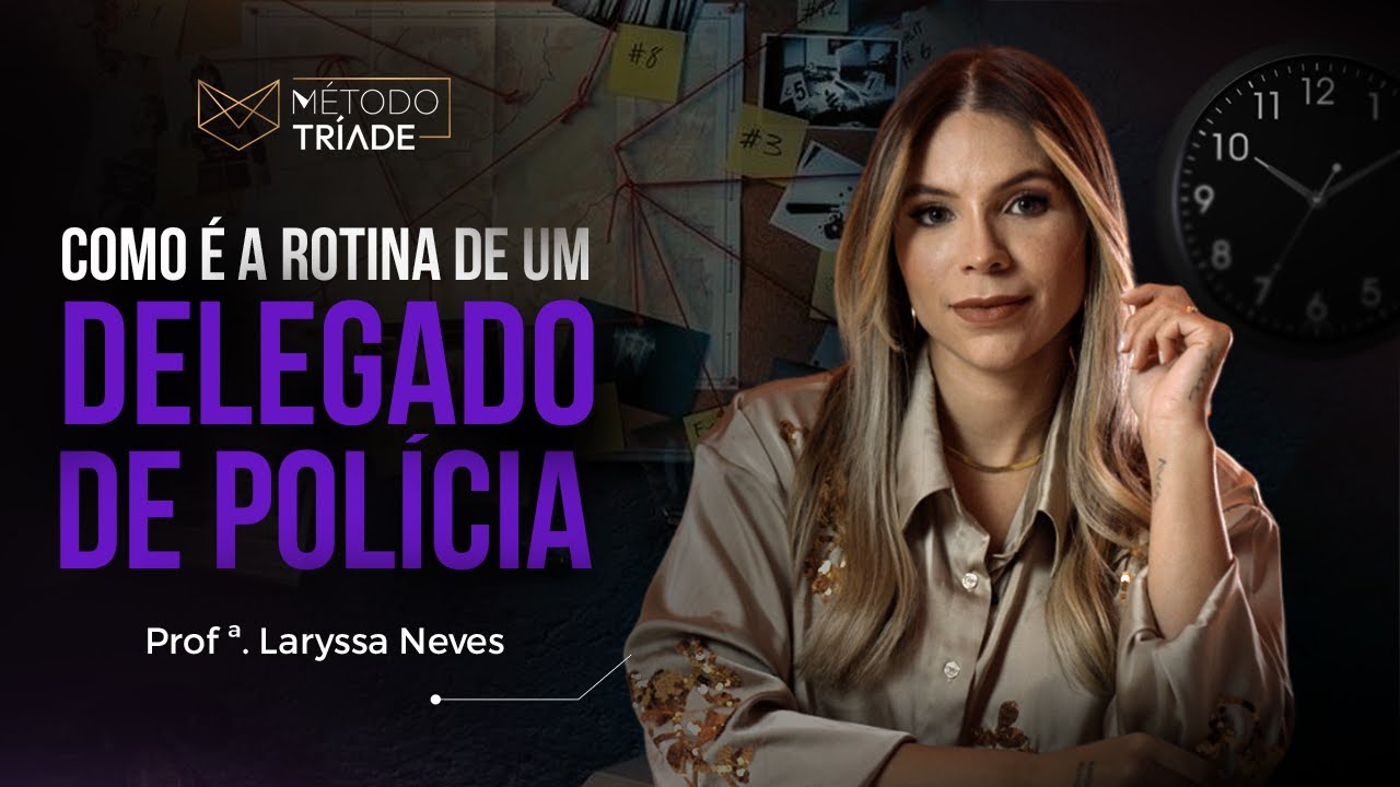 Como é a Rotina de uma Delegada de Polícia - Laryssa Neves - YouTube