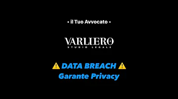 Quando avviene la violazione dei dati personali?
