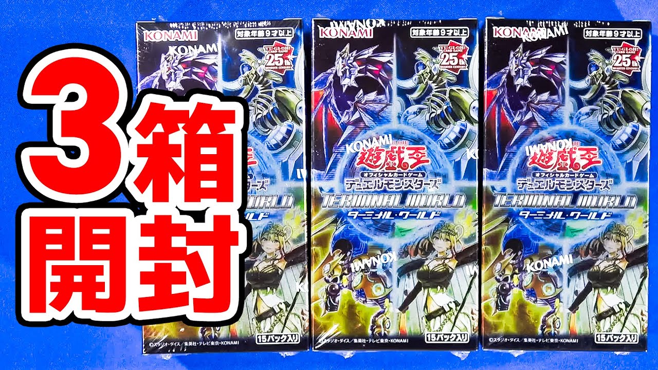 Yu-Gi-Oh!] All pack Shining Festival pack! “Terminal World” 3
