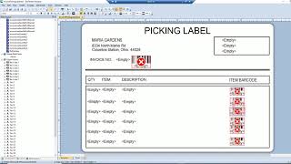 Label Connector for QuickBooks Invoice Packaging Mode