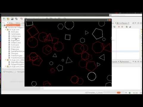 Java 2D from scratch - 2D Grid Spatial Partition test #2