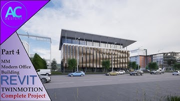 MM Modern Office Building | Part 4 | Complete Step By Step Project | Revit and Twinmotion Tutorial