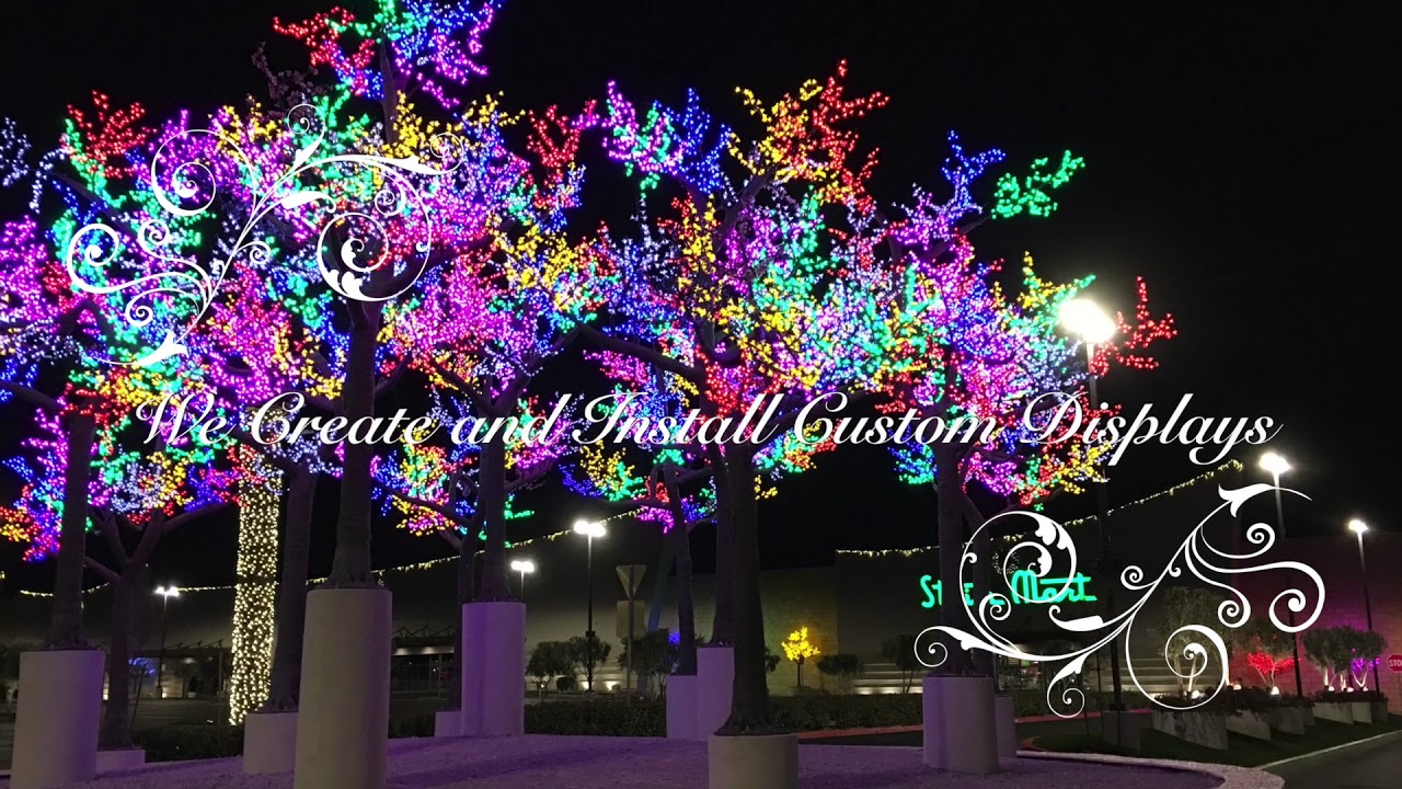 CHRISTMAS KING LIGHT INSTALL PROS COMMERCIAL PALM SPRINGS, PALM DESERT