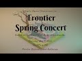 Frontier regional spring concert 2024