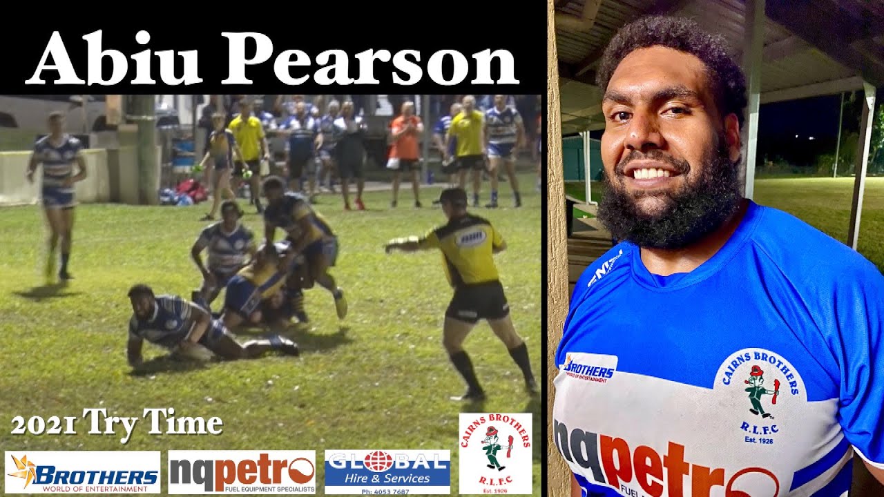 2021 Abiu Pearson Try ~ CDRL A Grade ~ Cairns Brothers v Kangaroos 7-8-21