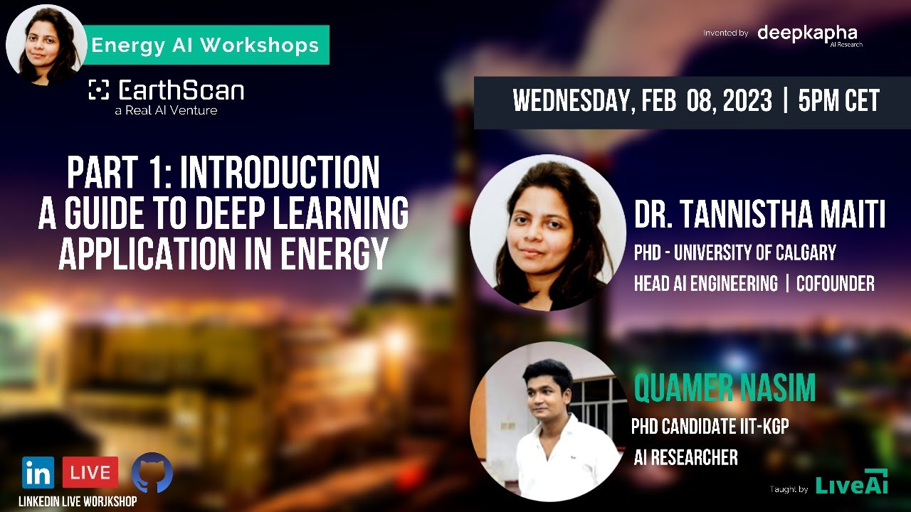 Energy AI Webinar Series: A guide to deep learning application in energy