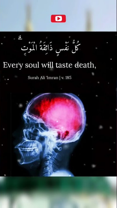 Surah Al-Imran (3:185) #quran #everysoulwilltastedeath #yaallahﷻ #astaghfirullah #deenwithin #nabiﷺ