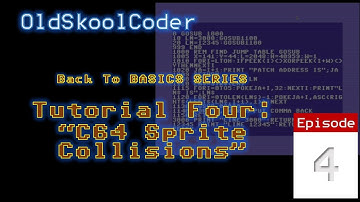 Back To BASICS 04 - Tutorial Four "Sprite Collisions" (6502)