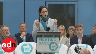 Jacob Rees-Moggs Sister Annunziata Speaks At Brexit Party Launch