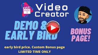 VideoCreator Review Plus BONUS PAGE Limited Time screenshot 2