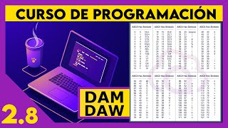 JAVA: Char y boolean + ASCII + UNICODE  ☕ DAM - DAW