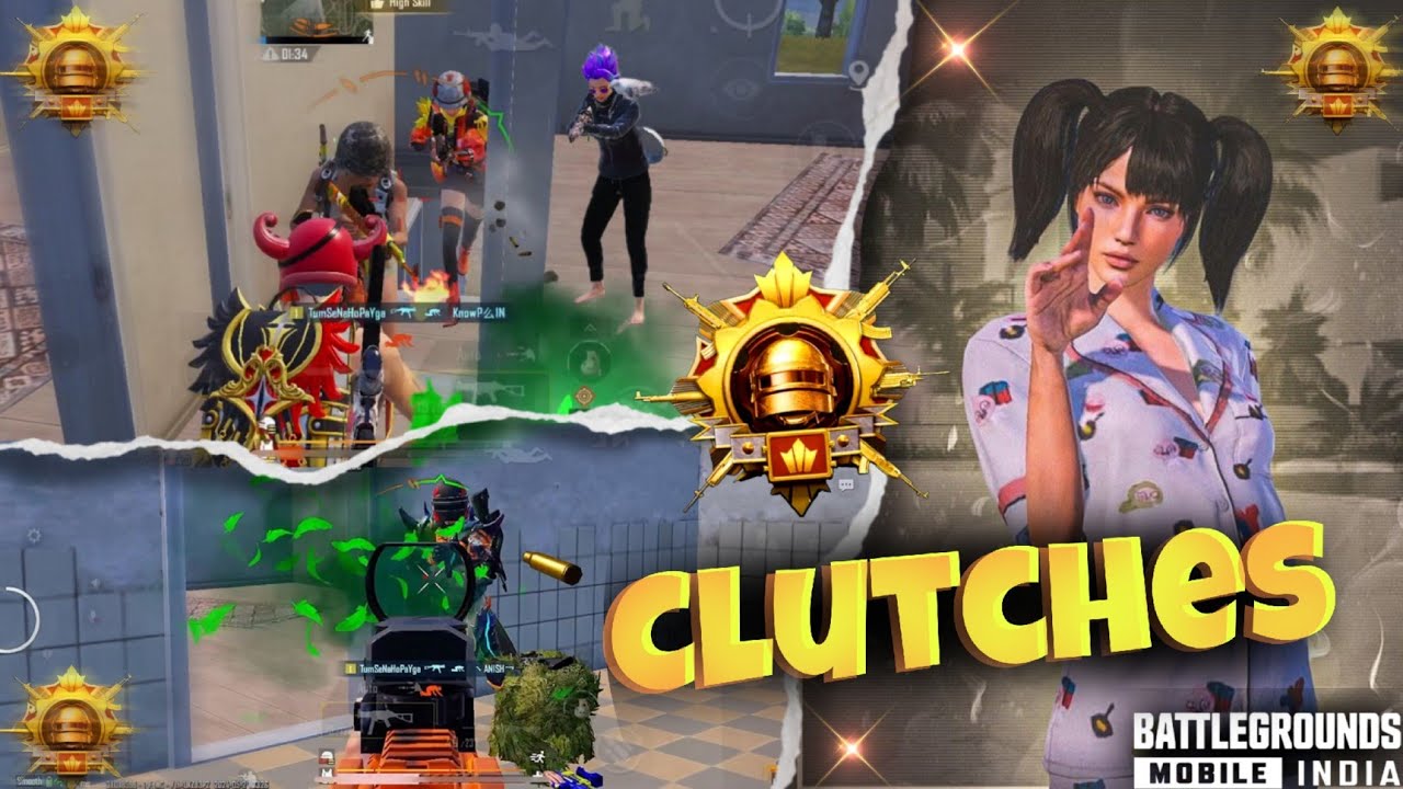 Top 10 FASTEST 1v4 Clutches in BGMI! iPhone 15 Gameplay (2024) - YouTube