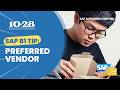 SAP B1 Tip Preferred Vendor